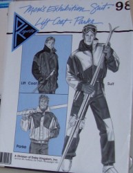98 DK MR EXHIBITION SUIT, LIFT COAT, PARKA SKI PATTERN XS-XL